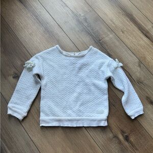 7 For All mankind off-white Sweater with Bow Details | 18mo | VGUC | 100% cotton
